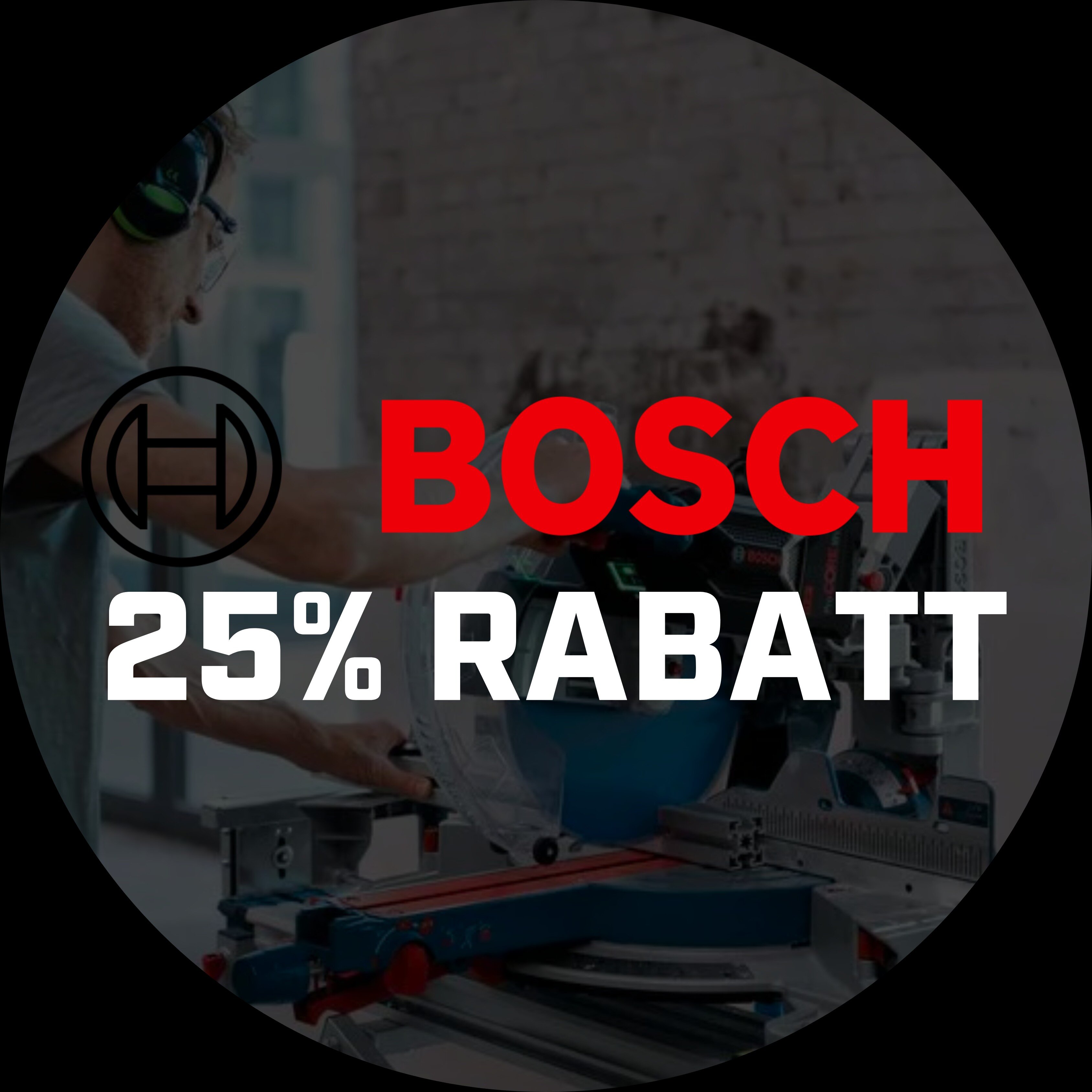 25% på Bosch hos Verktygsboden