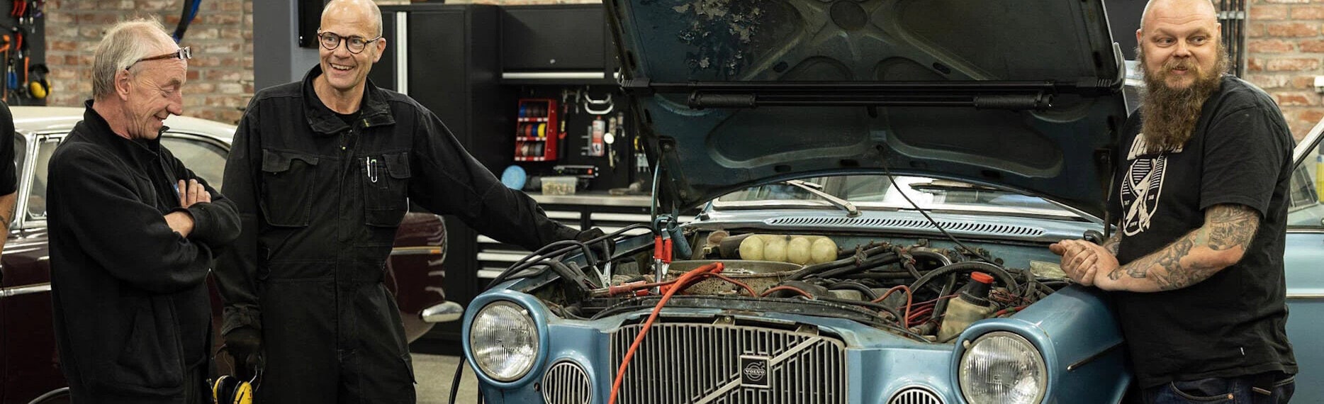Projekt Volvo 164 med Mackans Garage