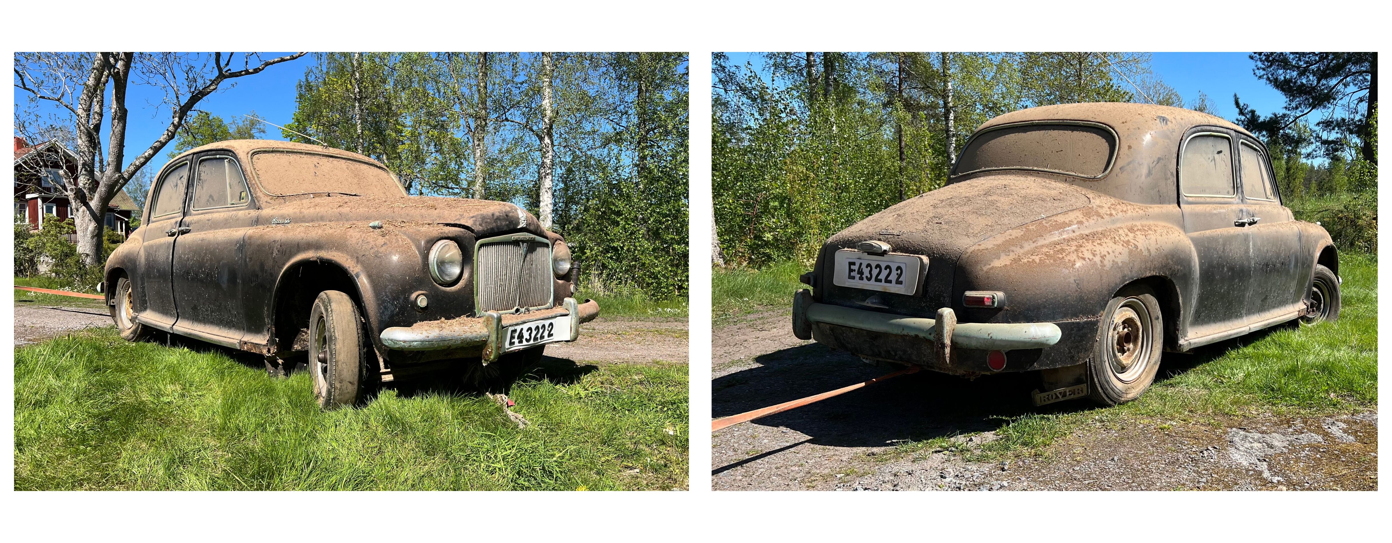 Ute första gången på 50 år!