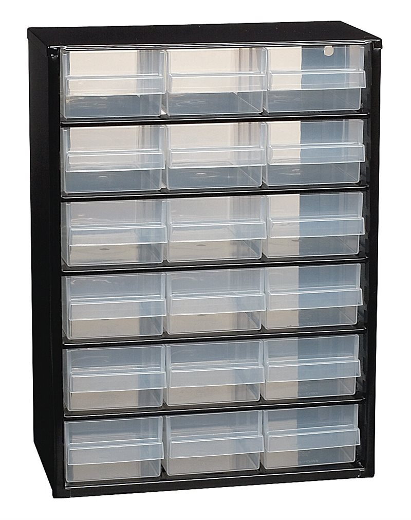 Product Image for Sortimentskåp C9-18 svart/klar