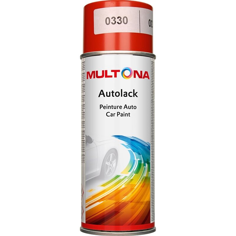 Product Image for Bilfärg röd 0330, 400 ml
