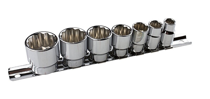 Product Image for Hylssats Whitworth 3/8", 7 delar