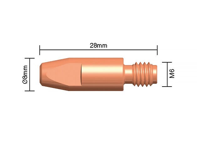 Product Image for Kontaktrör ALU, 10 st