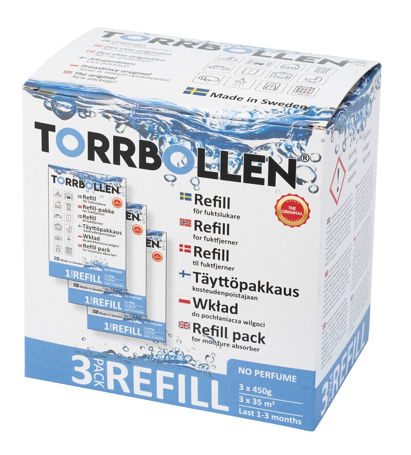 Product Image for Torrbollen refill, 3-pack