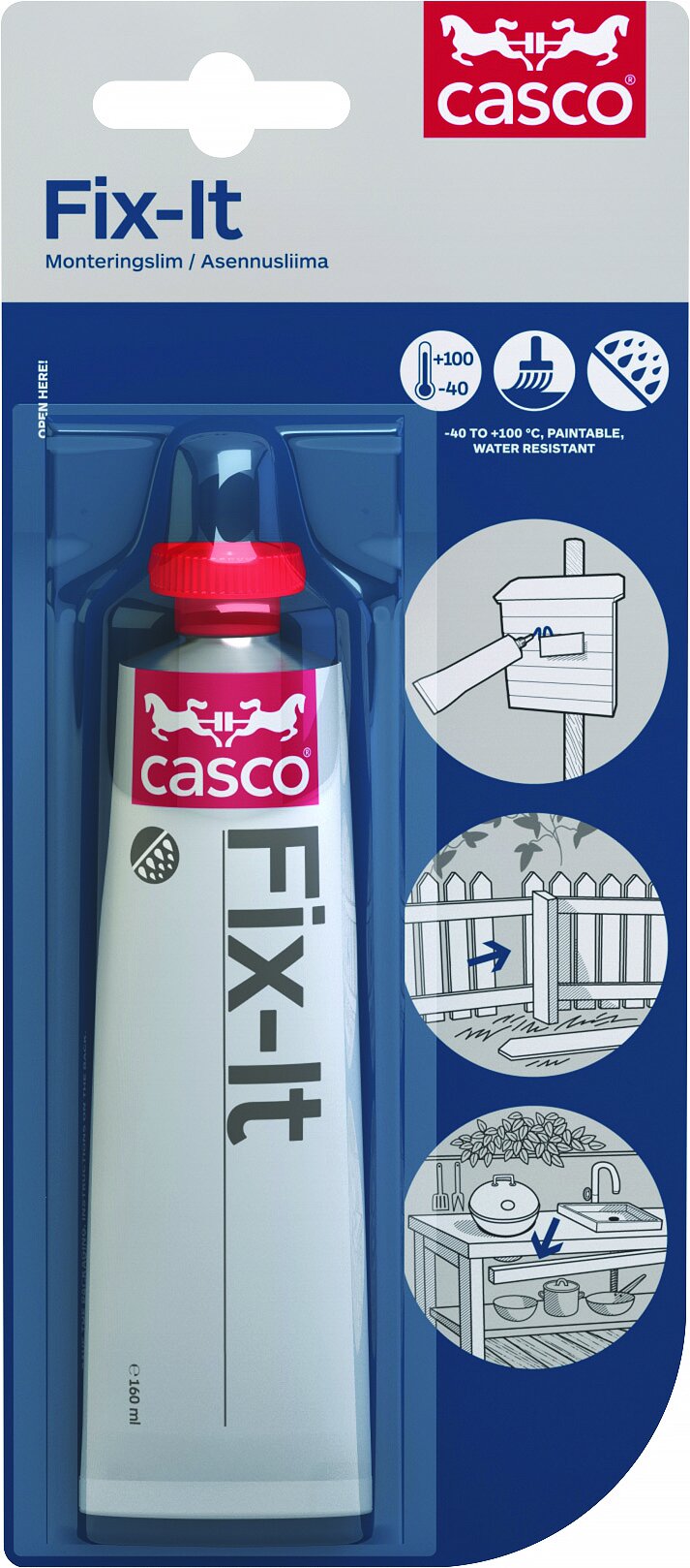 Product Image for Fix-It monteringslim, 160 ml