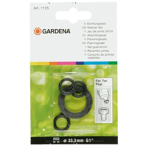 Product Image for Packningssats, 3 st O-ring, 1 st Flat 3/4"