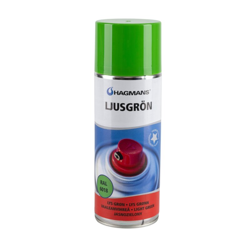 Product Image for Täckfärg ljusgrön RAL 6018, 400 ml