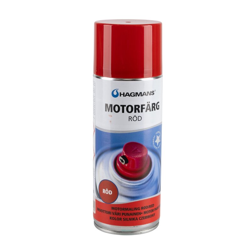 Product Image for Motorfärg röd, 400 ml