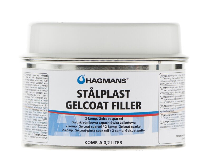 Product Image for Stålplast gelcoat filler, 0,20 l