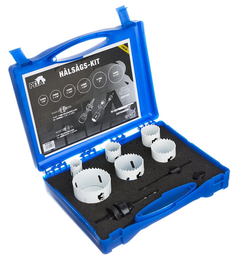 Product Image for Hålsågsats 9 delar