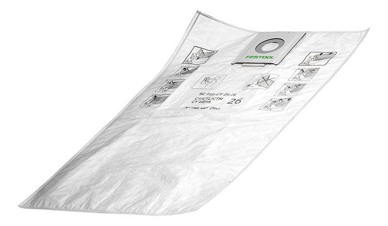 Product Image for Filtersäck till CT 26, 5 st