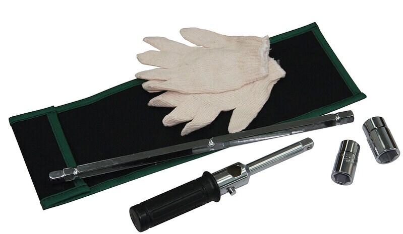 Product Image for Fälgnyckel med handskar och väska