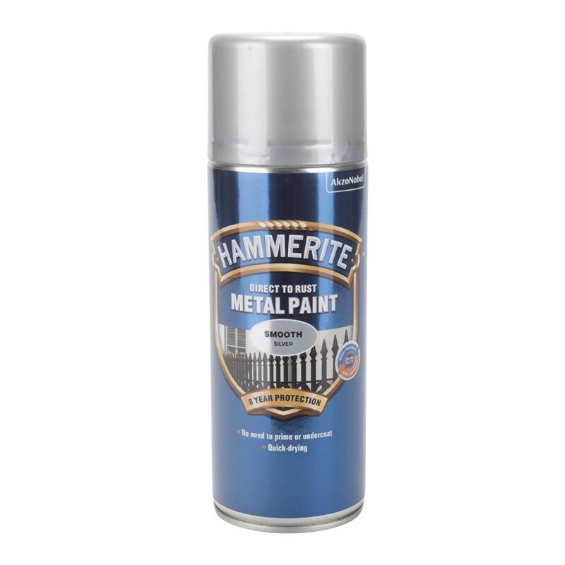 Product Image for Hammarlack slät silver, spary 400 ml