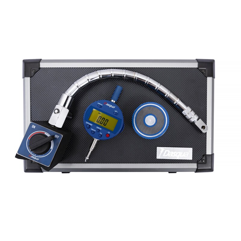Product Image for Indikatorklocka sats med förkromad flexibel arm