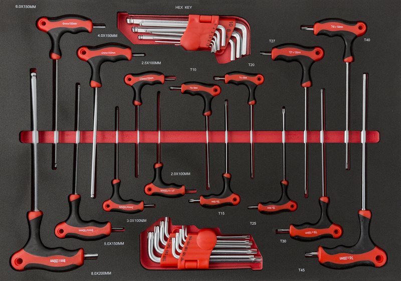 Product Image for Sats med torx- & insexnycklar, 35 delar
