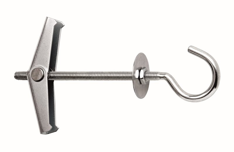 Product Image for Fjäderviksplugg med krok, bricka och sexkantmutter FZB