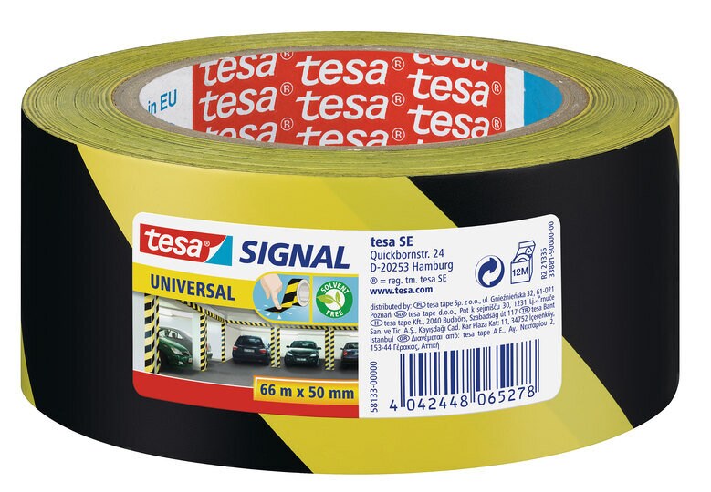 Product Image for Varningstejp Signal, gul/svart