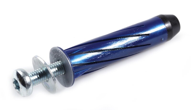 Product Image for Gipsplugg rosett med skruv blå/röd