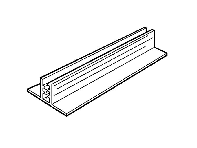 Product Image for Skyltgrepp för tak och vägg, 75 mm