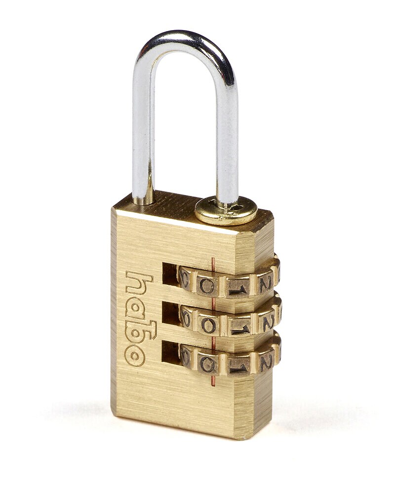 Product Image for Hänglås 203, kombination, mässing