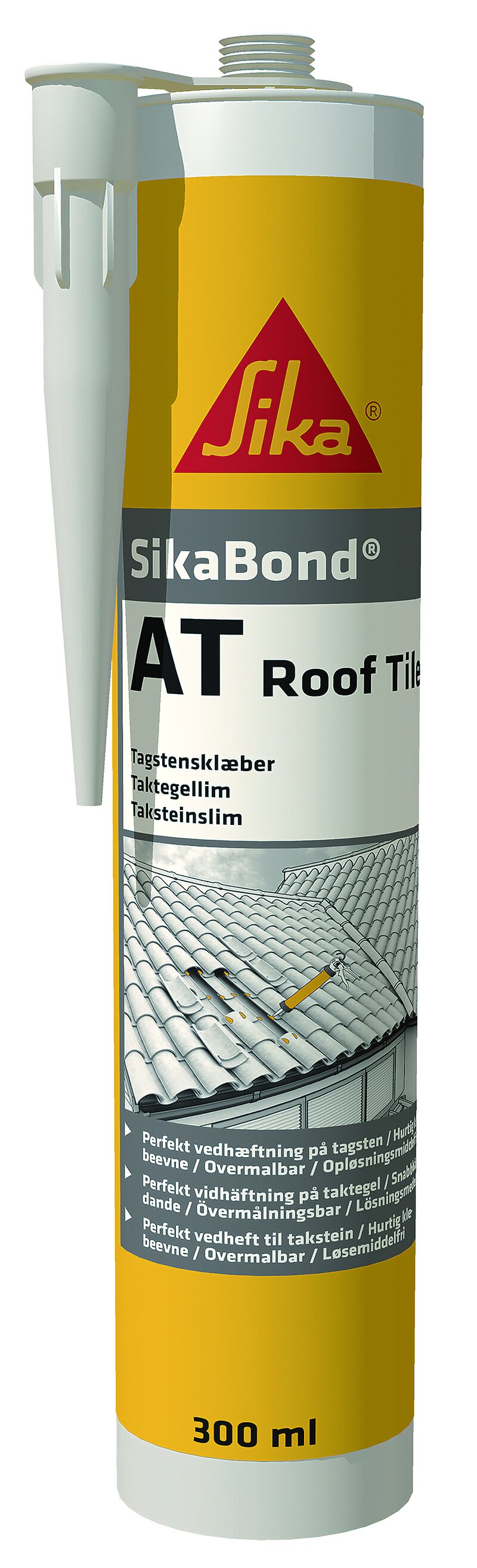 Product Image for Lim SikaBond AT Roof Tiles, tegelröd, 300 ml