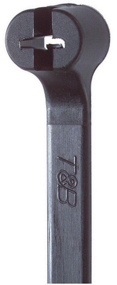 Product Image for Buntband Ty-Rap, ståltunga, svart