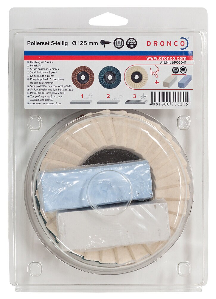 Product Image for Polerset i 5 delar, 125x22,2 mm