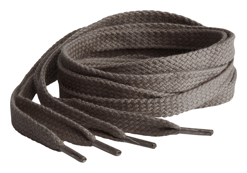 Product Image for Skosnöre platt, brun & svart
