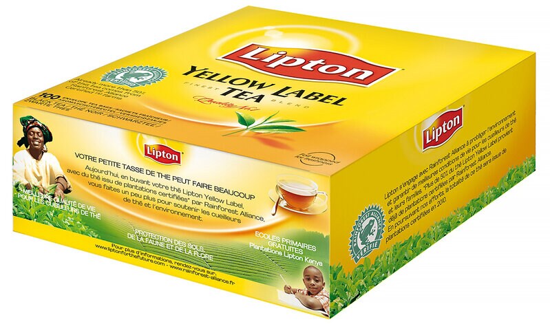 Product Image for Te, Lipton Yellow Label, 100-pack