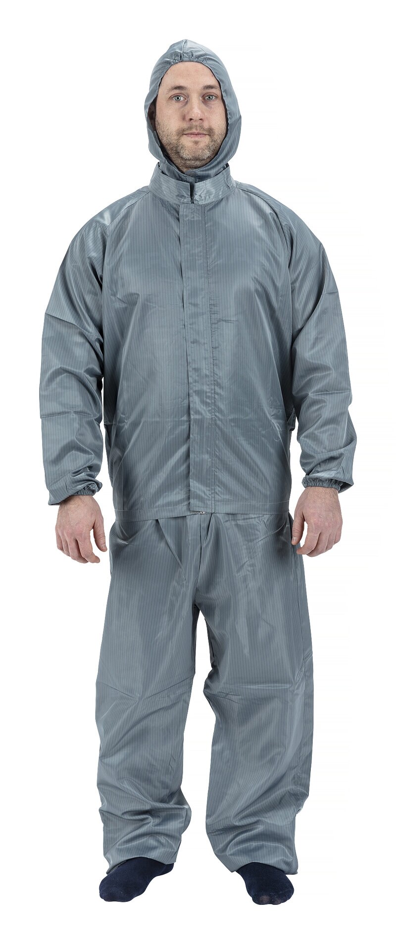 Product Image for Skyddsoverall tvådelad, grå