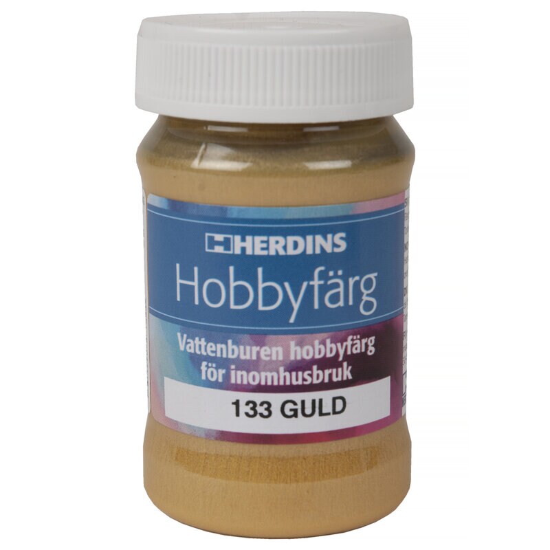 Product Image for Hobbyfärg 133 guld, 100 ml
