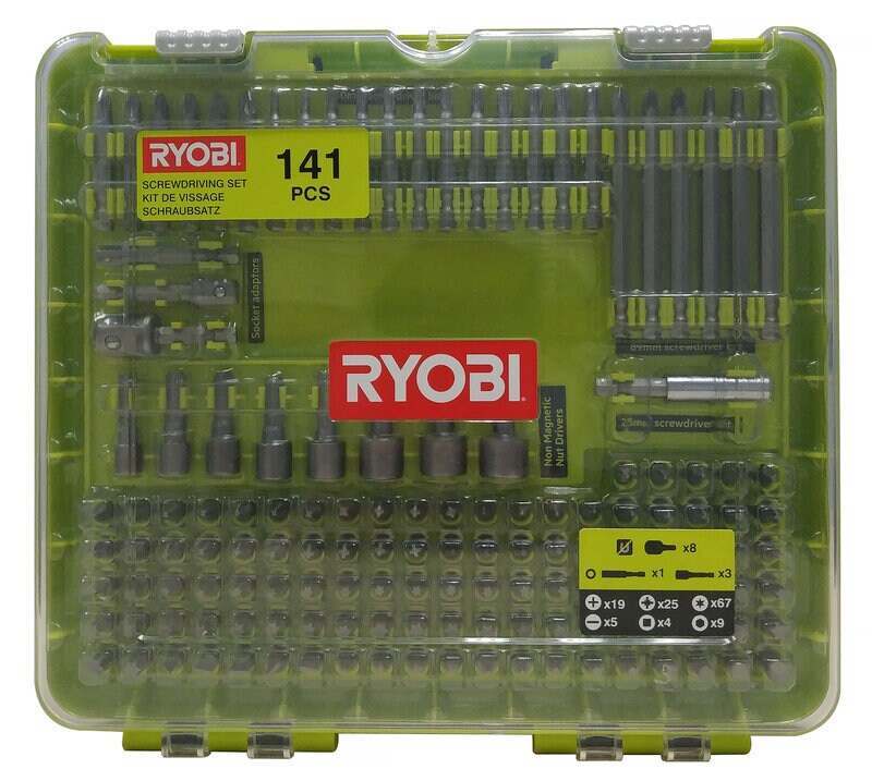 Product Image for Bitsset RAKD141, 141 delar