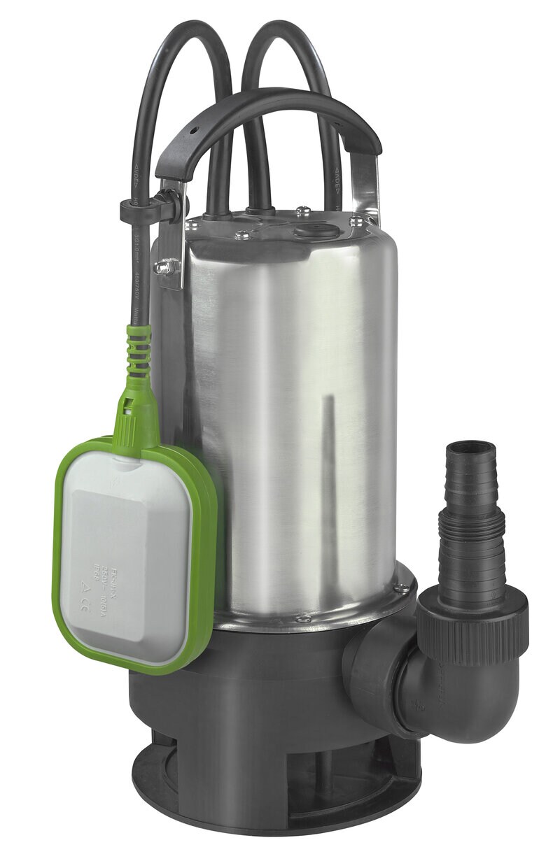 Product Image for Länspump dränkbar, rostfri med nivåvippa, Flow SPV550 semi Pi 550 W