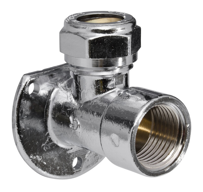 Product Image for Klämringskoppling ventilfäste, förkromad