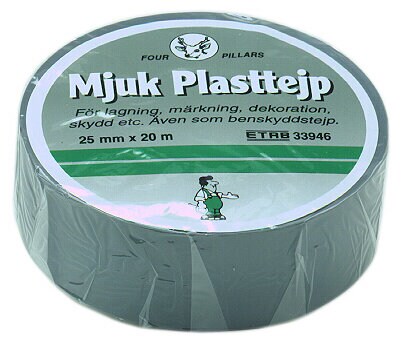 Product Image for Plasttejp för rörisolering, 25 mm x 20 m