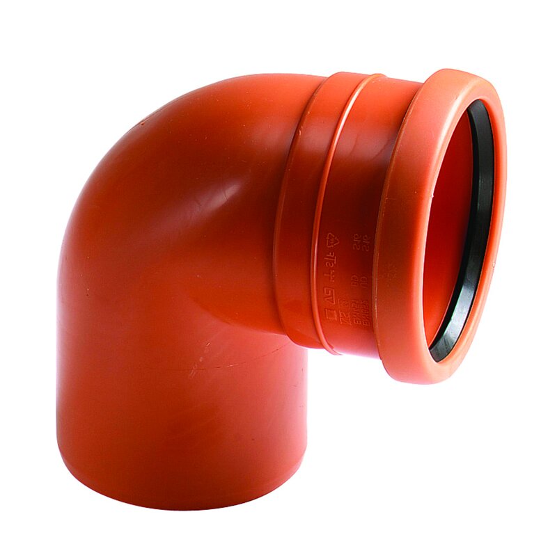 Product Image for Markavloppsböj PP 90°, 1-muff, SN8, 110 mm