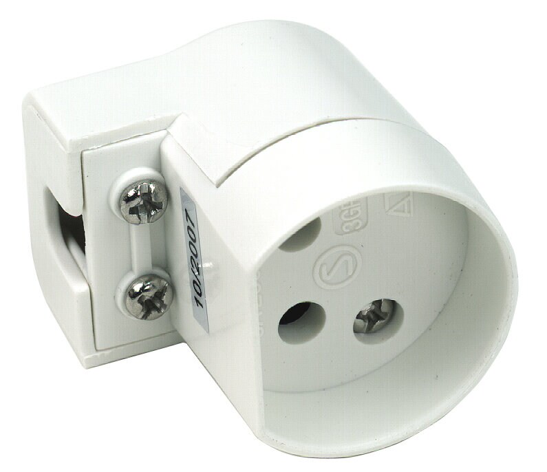 Product Image for Lamputtag, för sladd, 2-pol, sidoinföring, ojordad
