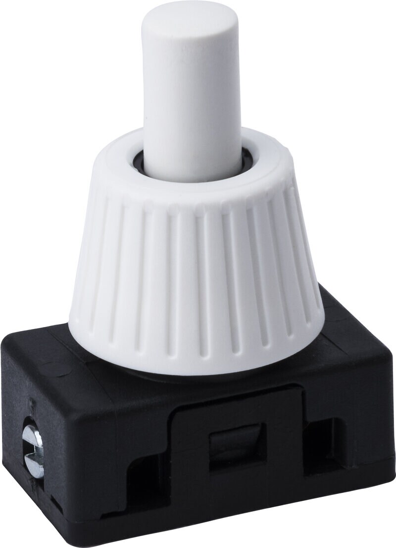 Product Image for Tryckknappsströmbrytare med ring, 1-pol