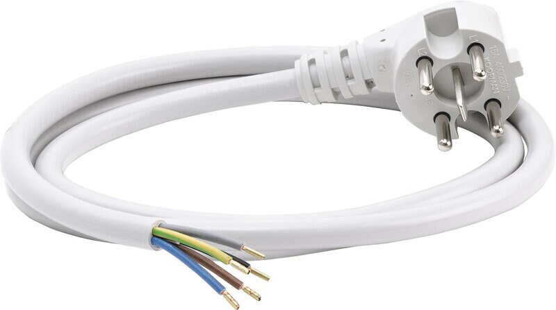 Product Image for Spiskabel inkl stickpropp, vinklad