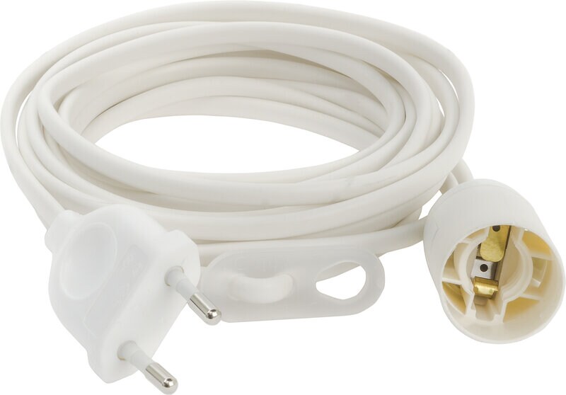 Product Image for Lampsladd med lamphållare, E14, SKX E14 3,5 m, med lamphållare och EU-stickpropp
