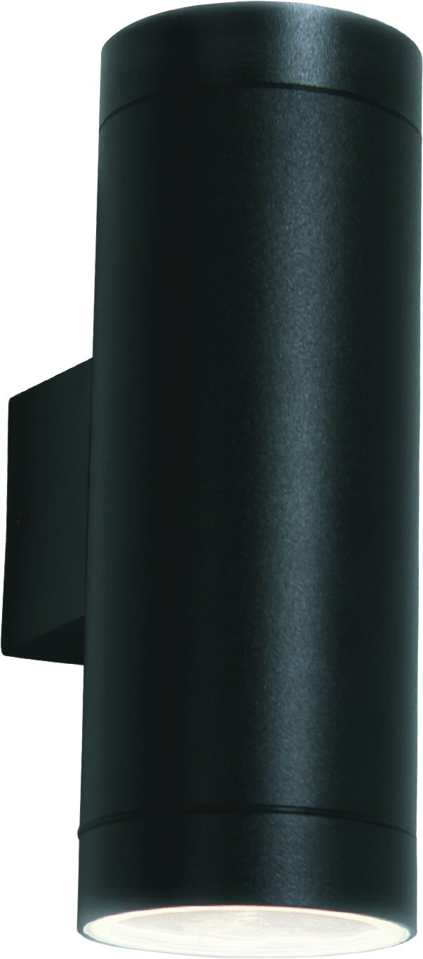 Product Image for Vägglykta Ven, tube upp/ned, svart