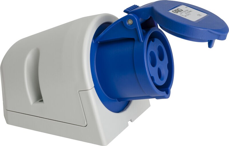 Product Image for Vägguttag CEE, Garo UI 216-6S + RU 16A