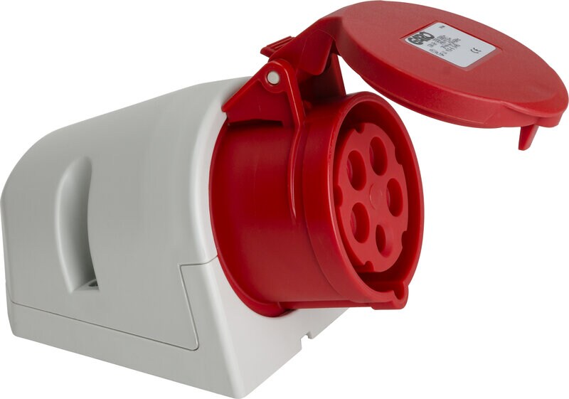 Product Image for Vägguttag CEE, Garo UI 416-6S + RU 16A