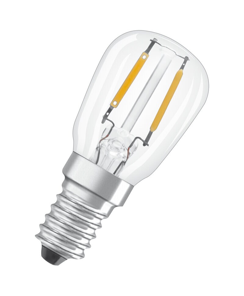 Product Image for LED-lampa Star, Päron, klar, T26, E14, 1,3 W