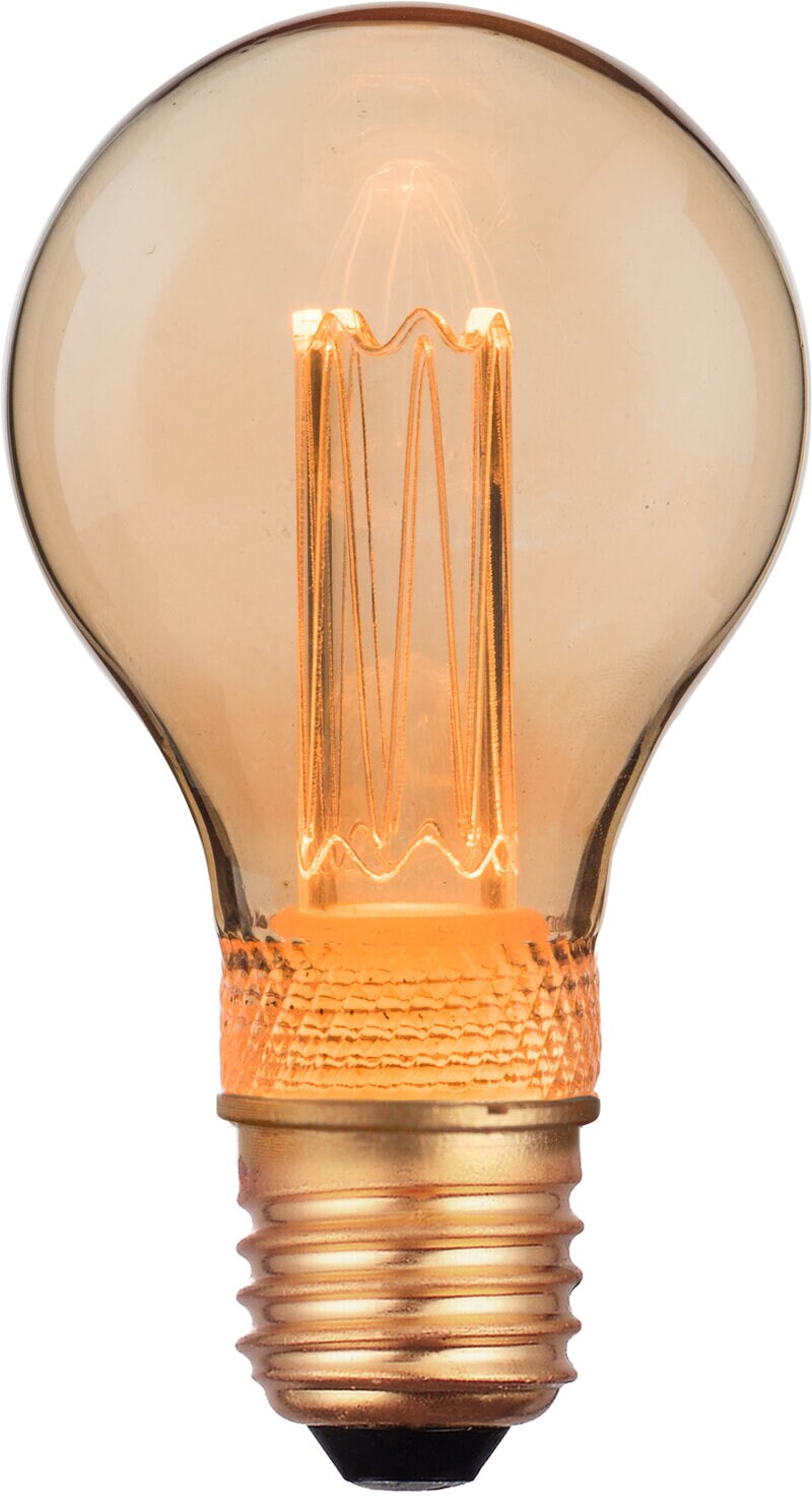Product Image for LED-lampa, Deco Normal, A60 E27, Amber, 2 W