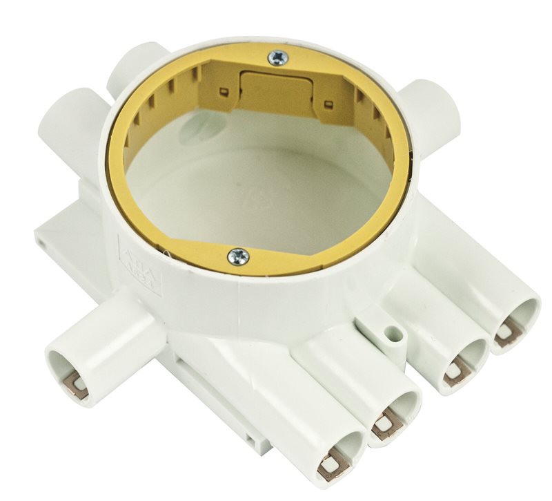 Product Image for Kopplingsdosa D-gips, gul