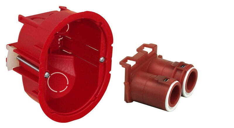 Product Image for Apparatdosa Multi-Rot, infälld, 1½, för låga uttag