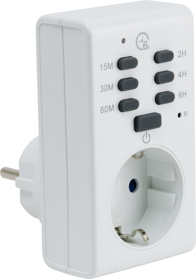 Product Image for Säkerhetstimer med snabbval, 15/30/60 min 2/4/6 h