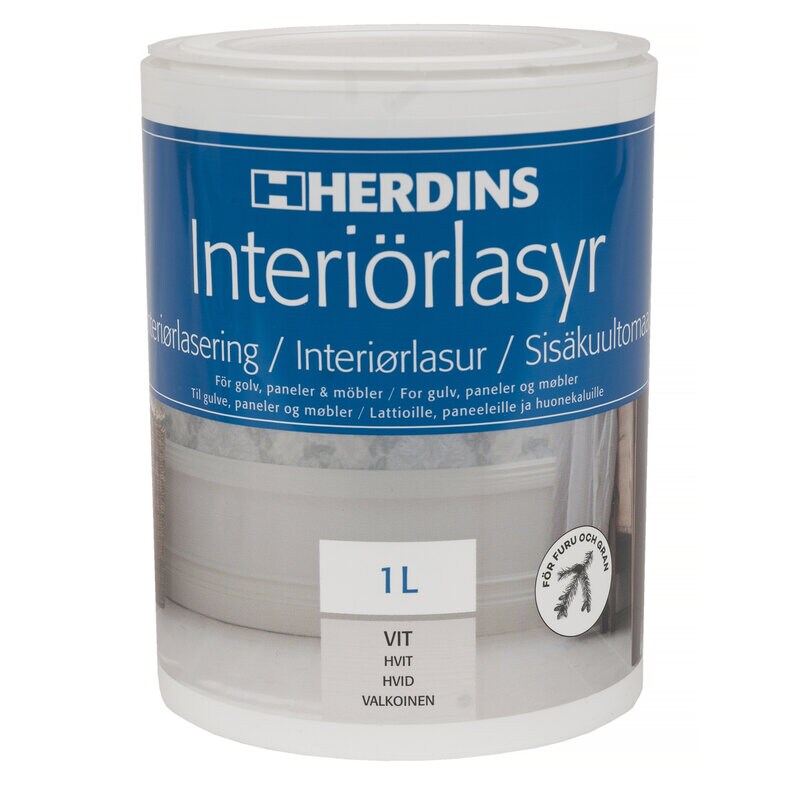Product Image for Interiörlasyr, vit 300, 1 L