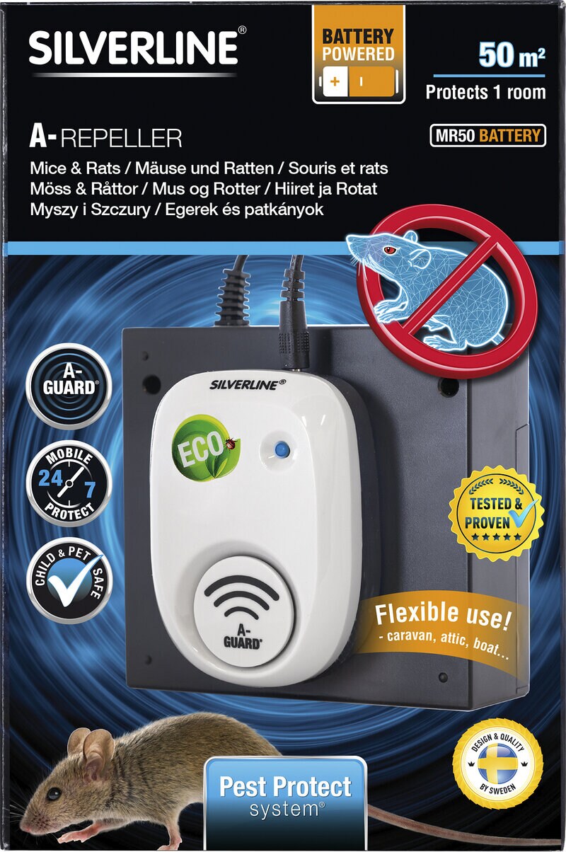 Product Image for Elektronisk avskräckare Mus och Råttfritt, MR50